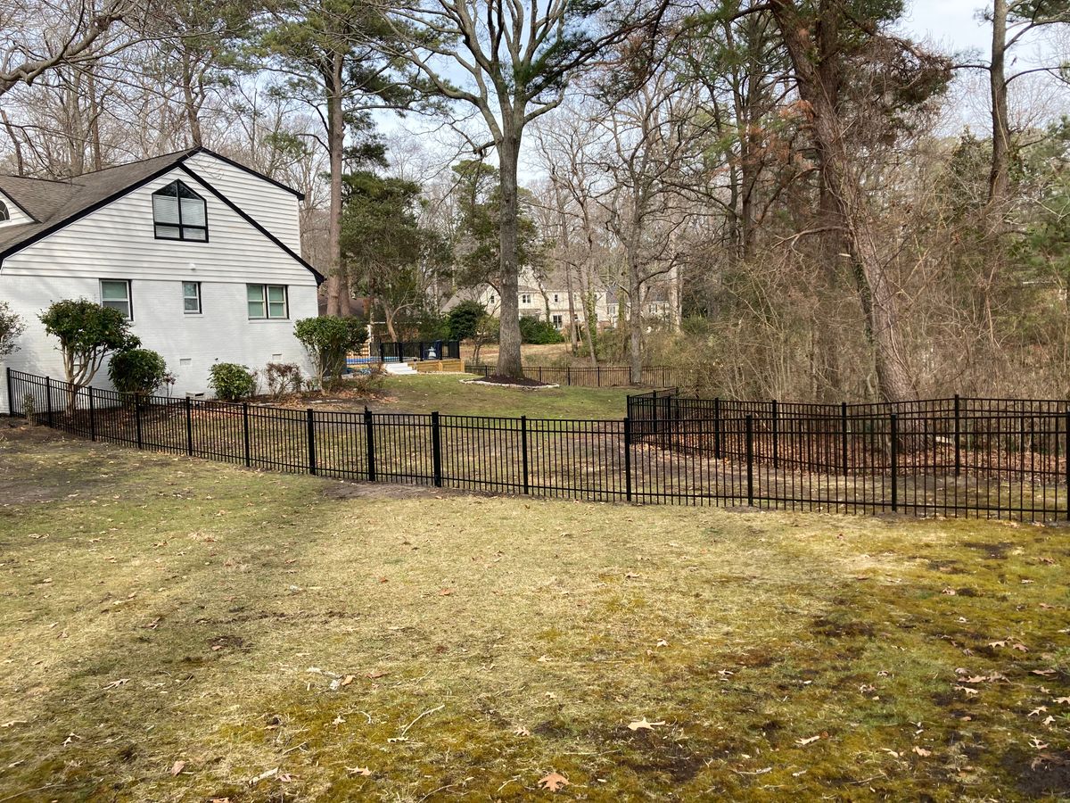 Aluminum Fencing for Sea Level Fence in Virginia Beach, VA
