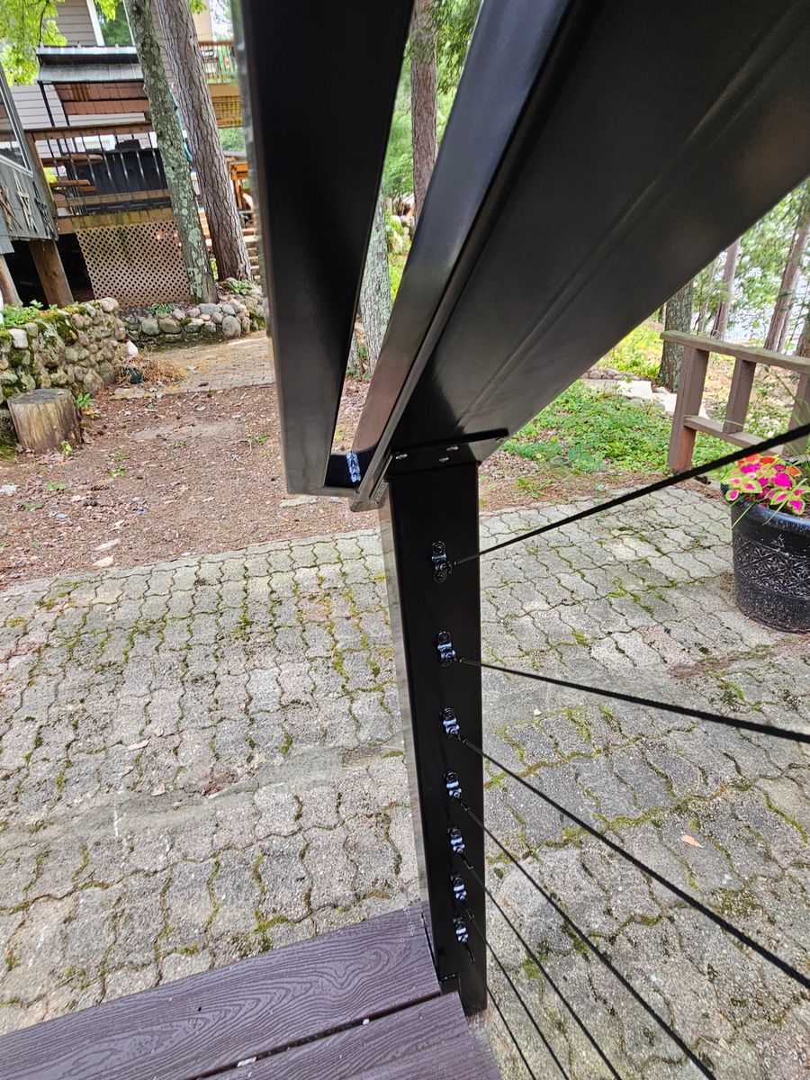 Cable Railing Systems for Timber Concepts  in Oconto, WI