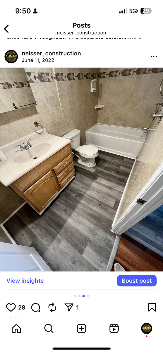Flooring for Neisser Construction in Philadelphia, PA