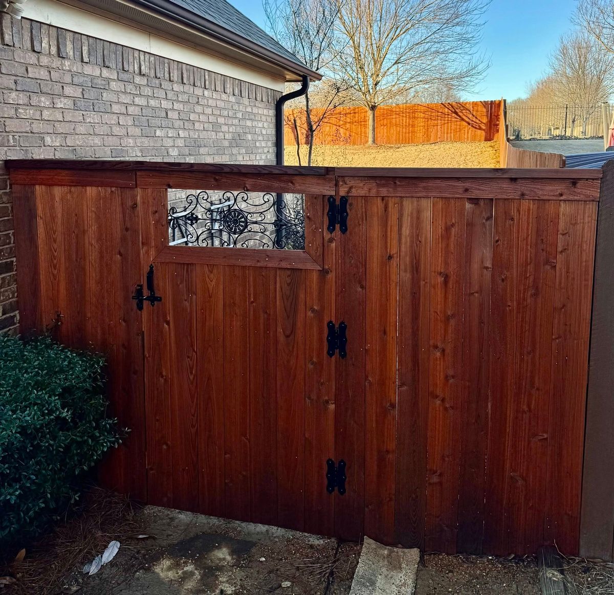 Gate Installation for First Fence LLC in Hernando, MS