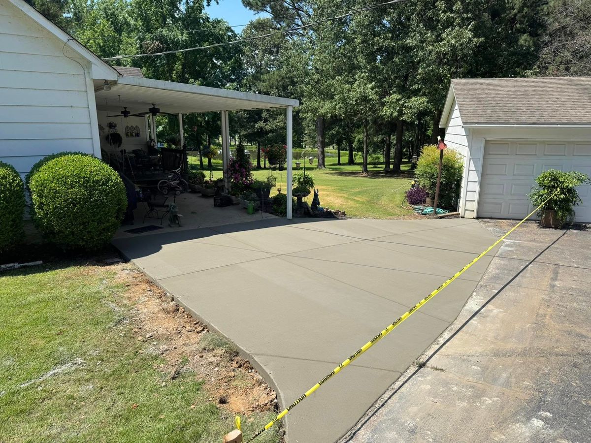 Concrete for Ramsey Concrete Construction in Covington, TN