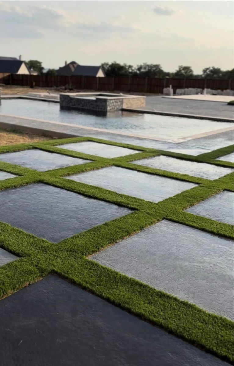 Turf Installation for Creative Edge Co. in San Antonio, TX