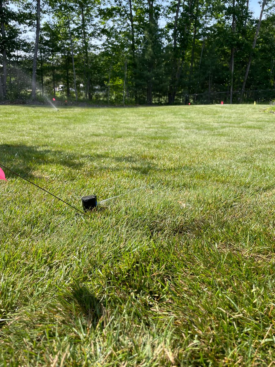 Lawn Installation for Deering Ridge Landscaping in Waterboro, ME
