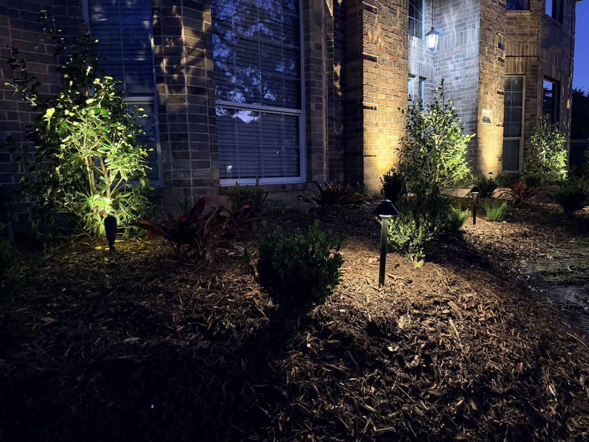 Mulch Installation for Full Armor Landscapes in League City, TX