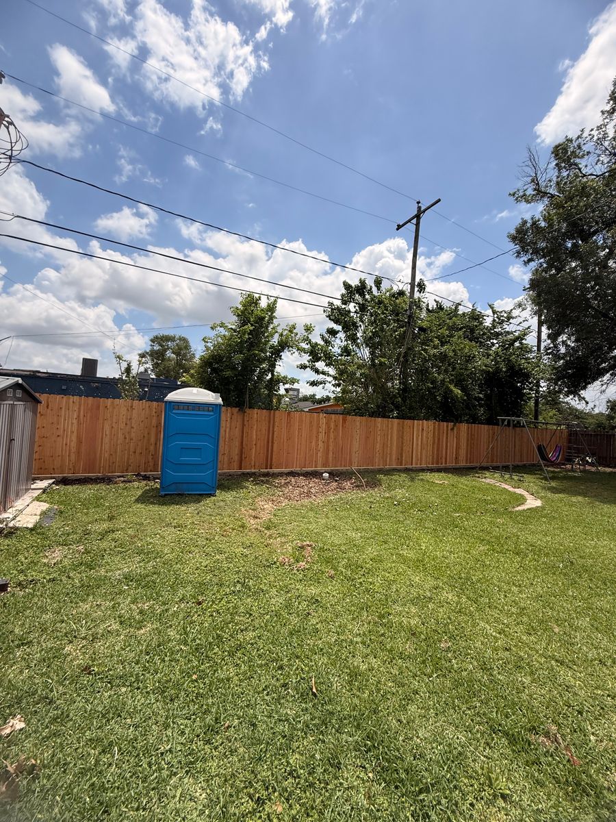 Fence Installation for Sosa Fence in Houston, TX