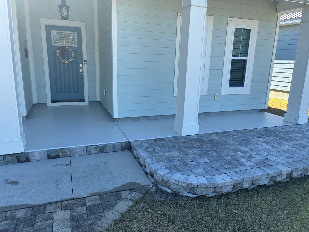 Paver Installation/Sealing for Ferrell’s Professional Painting & Home Services LLC in Panama City Beach, FL