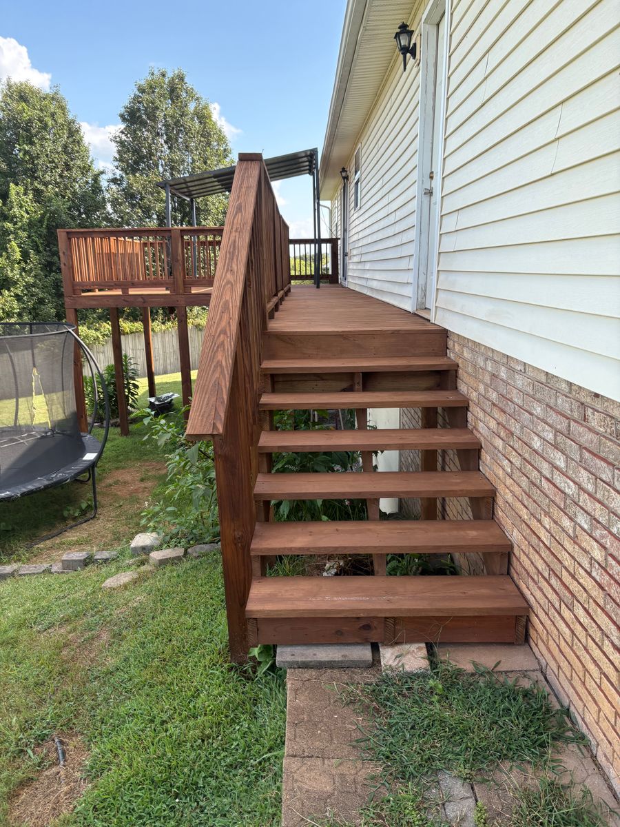 Stain Decks for NXT Generation Painting in Cookeville, TN