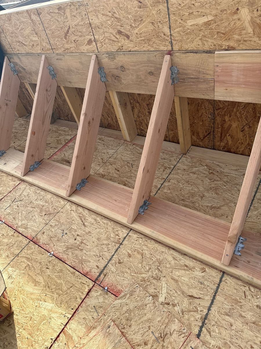 Framing for Ant Farm Construction in Kingman, AZ