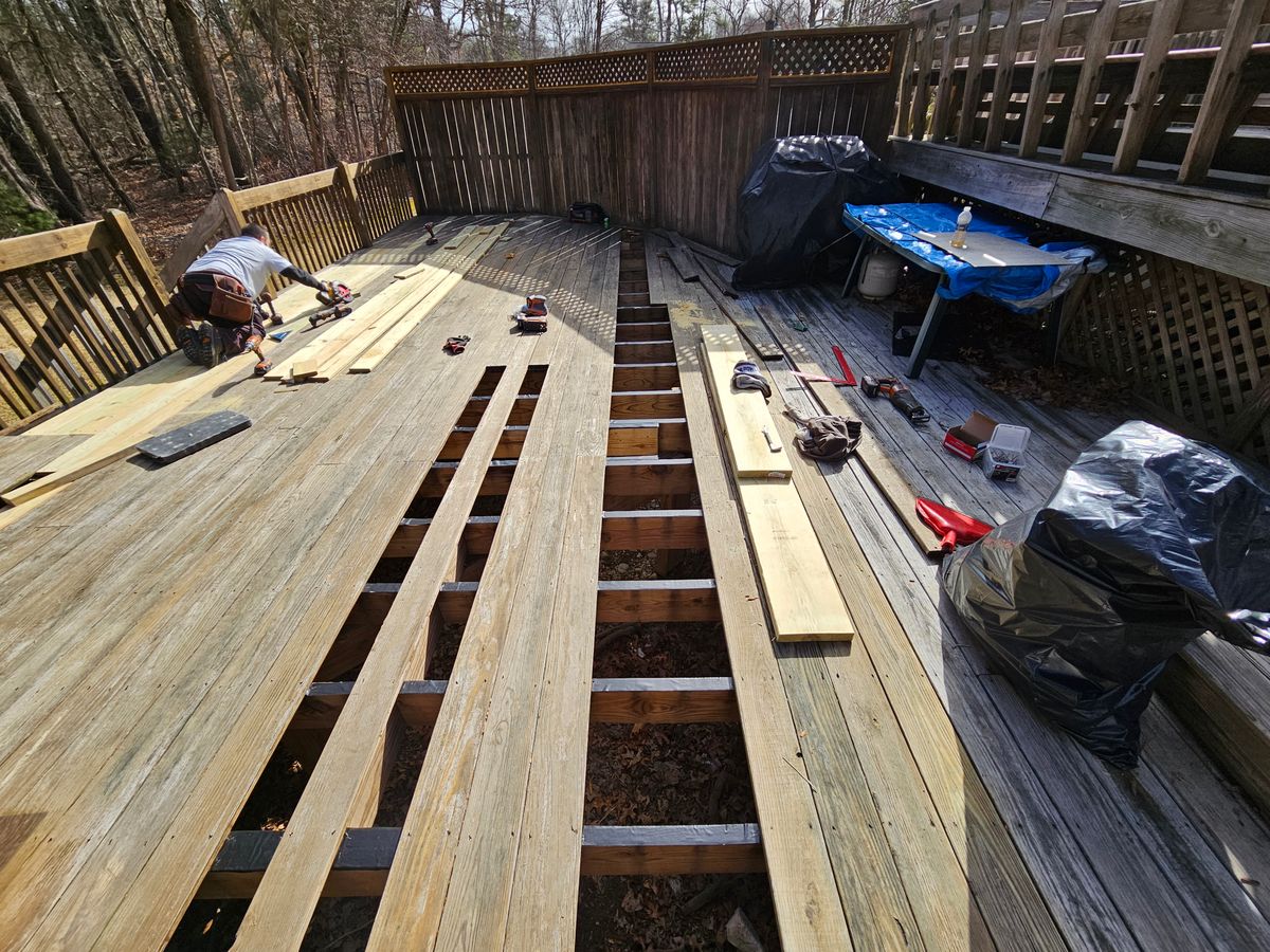 Deck Restoration for South Coast Decks LLC in Mansfield, MA