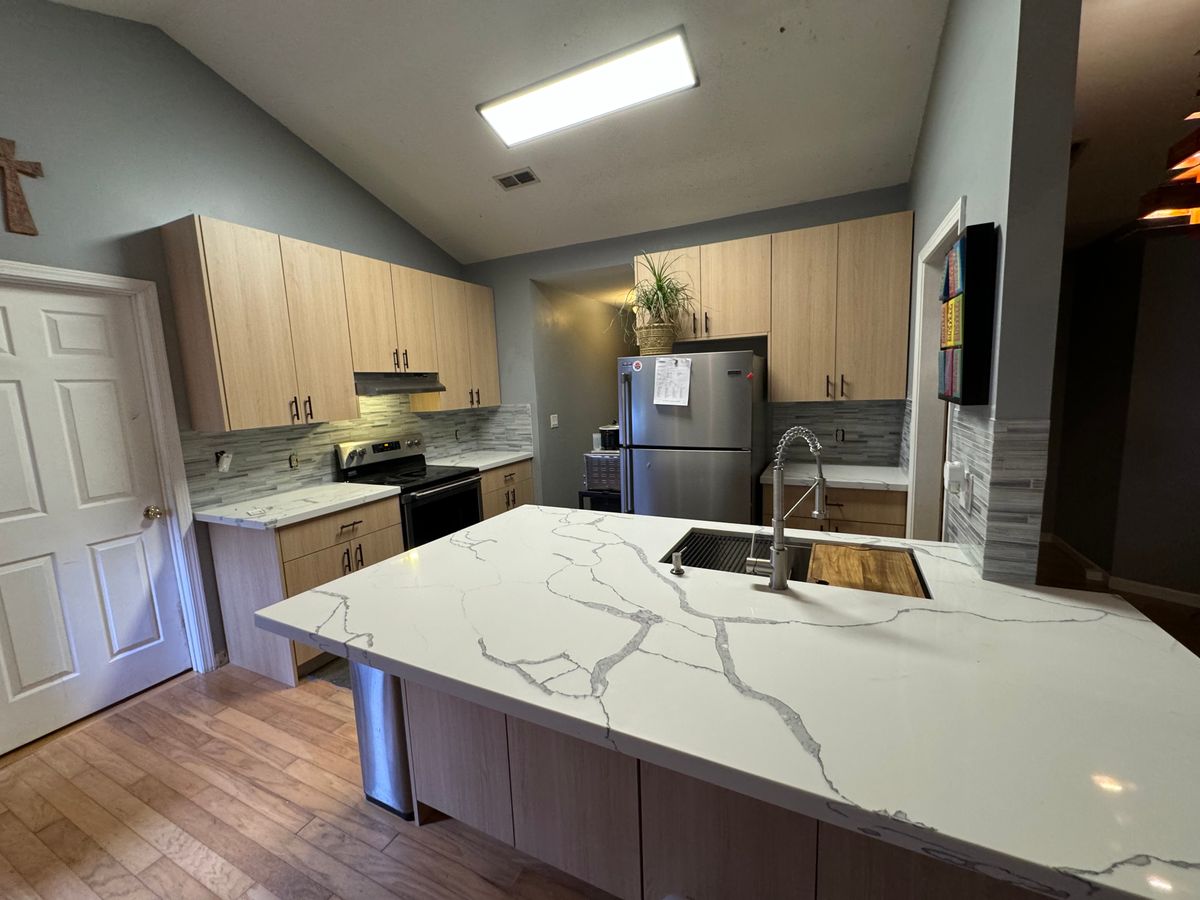 Kitchen Renovation for Omega Built LLC in Spartenburg, SC