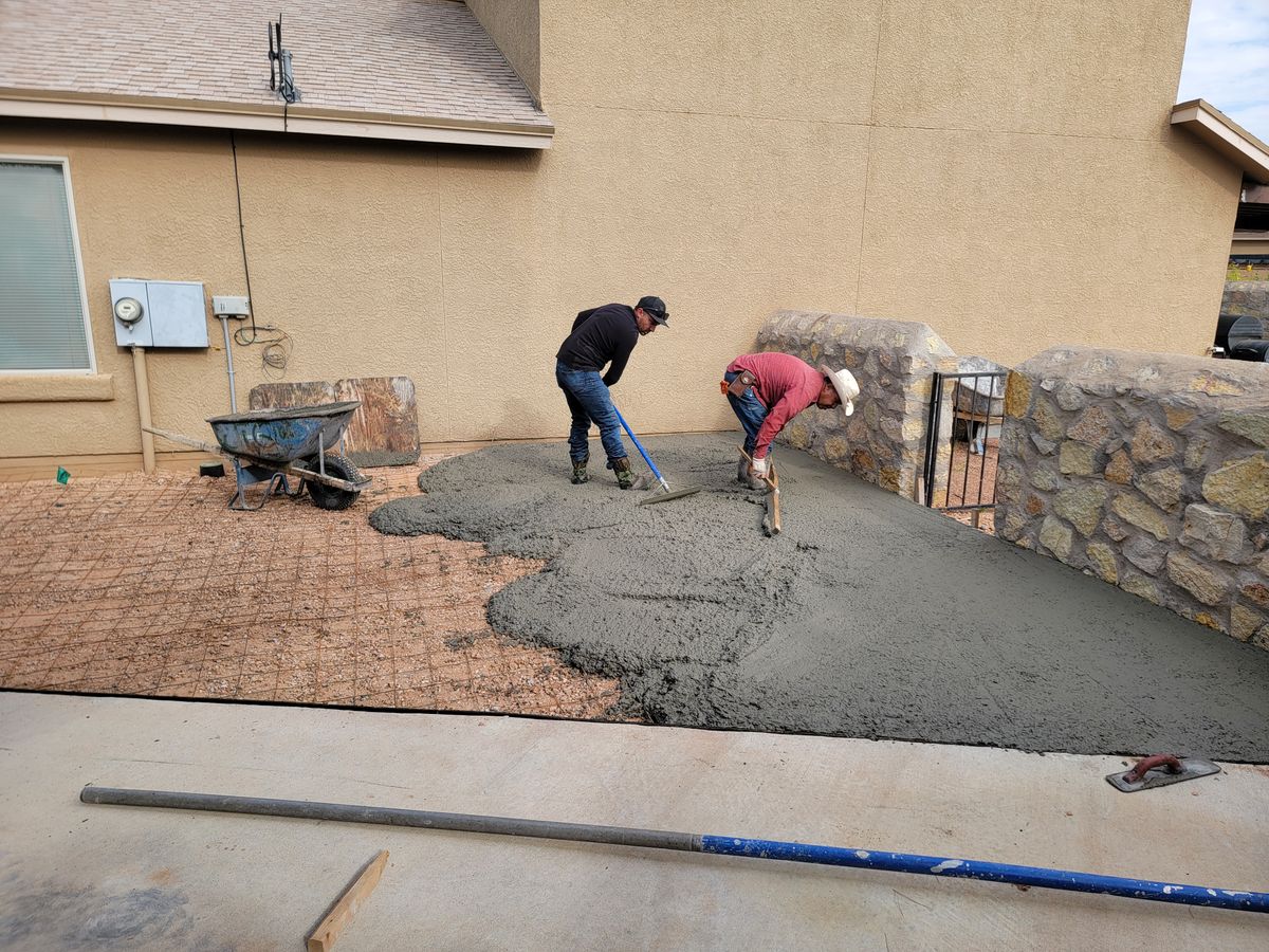 Driveway Construction for Great Outdoors Patio Projects in El Paso, TX