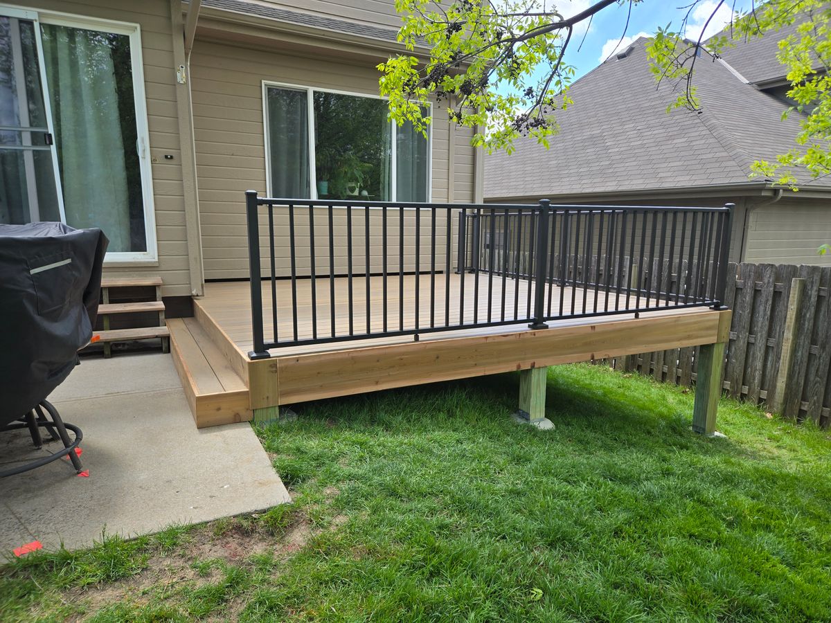 Deck & Patio Installation for Artifex Construction Inc in Omaha, NE
