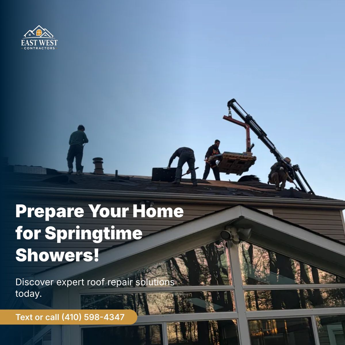 Roof Repair & Replacement for East West Contractors in Brookeville, MD