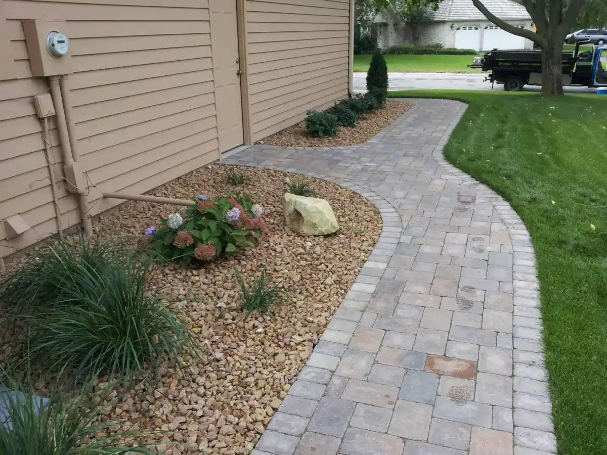 Walkways & Driveway & Fence Skirting for Humphries Hardscape - Pavers and Landscaping in Wyandotte, MI