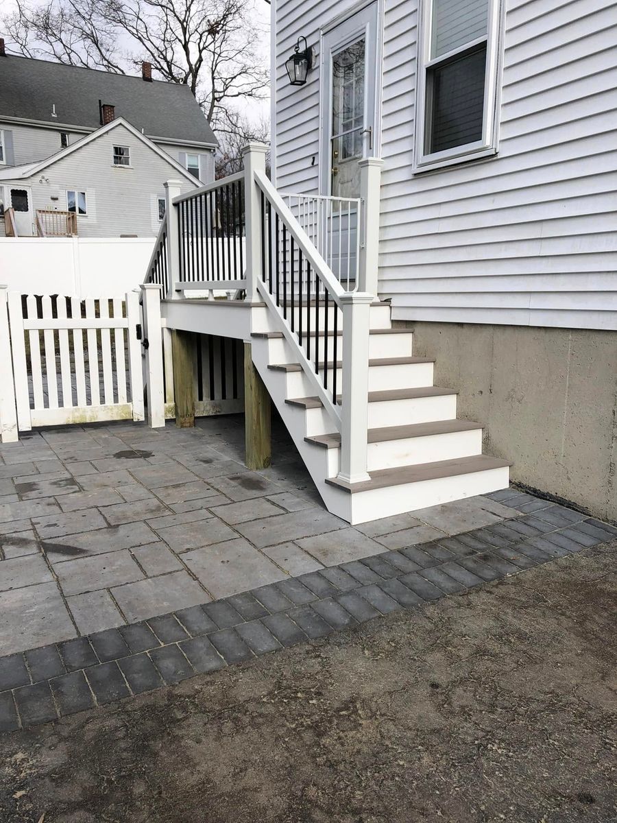 Deck & Patio Installation for D. Duby Construction in Billerica, MA