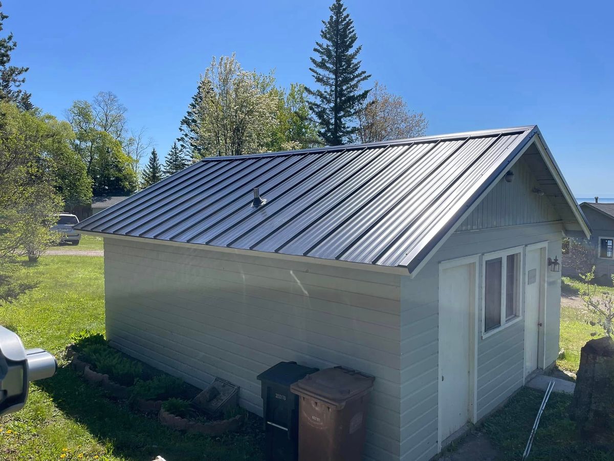 Metal Roofing for LaFreniere Roofing in Grand Marais, MN