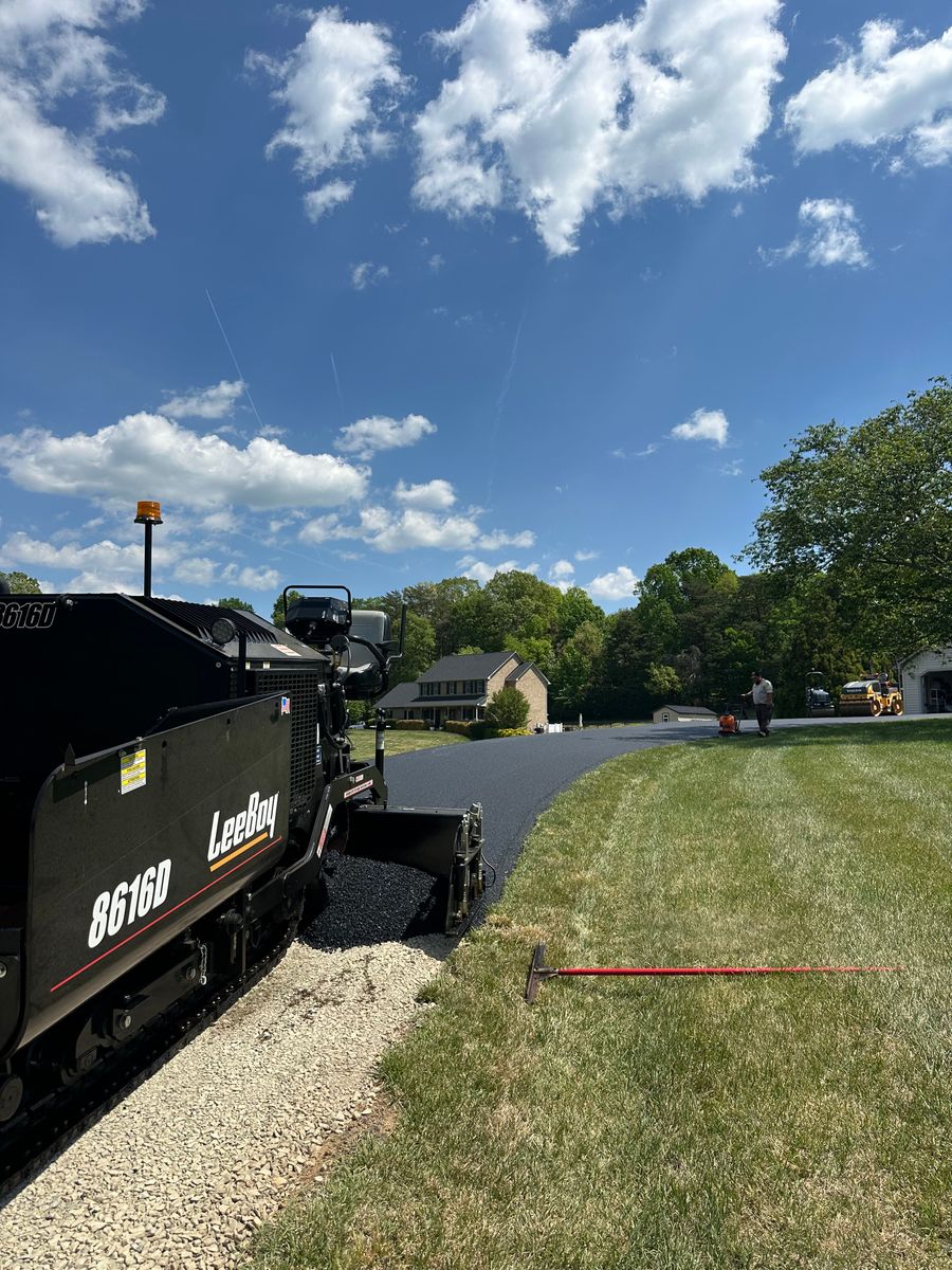 Asphalt Driveways for James R Carter Paving in Roanoke, VA