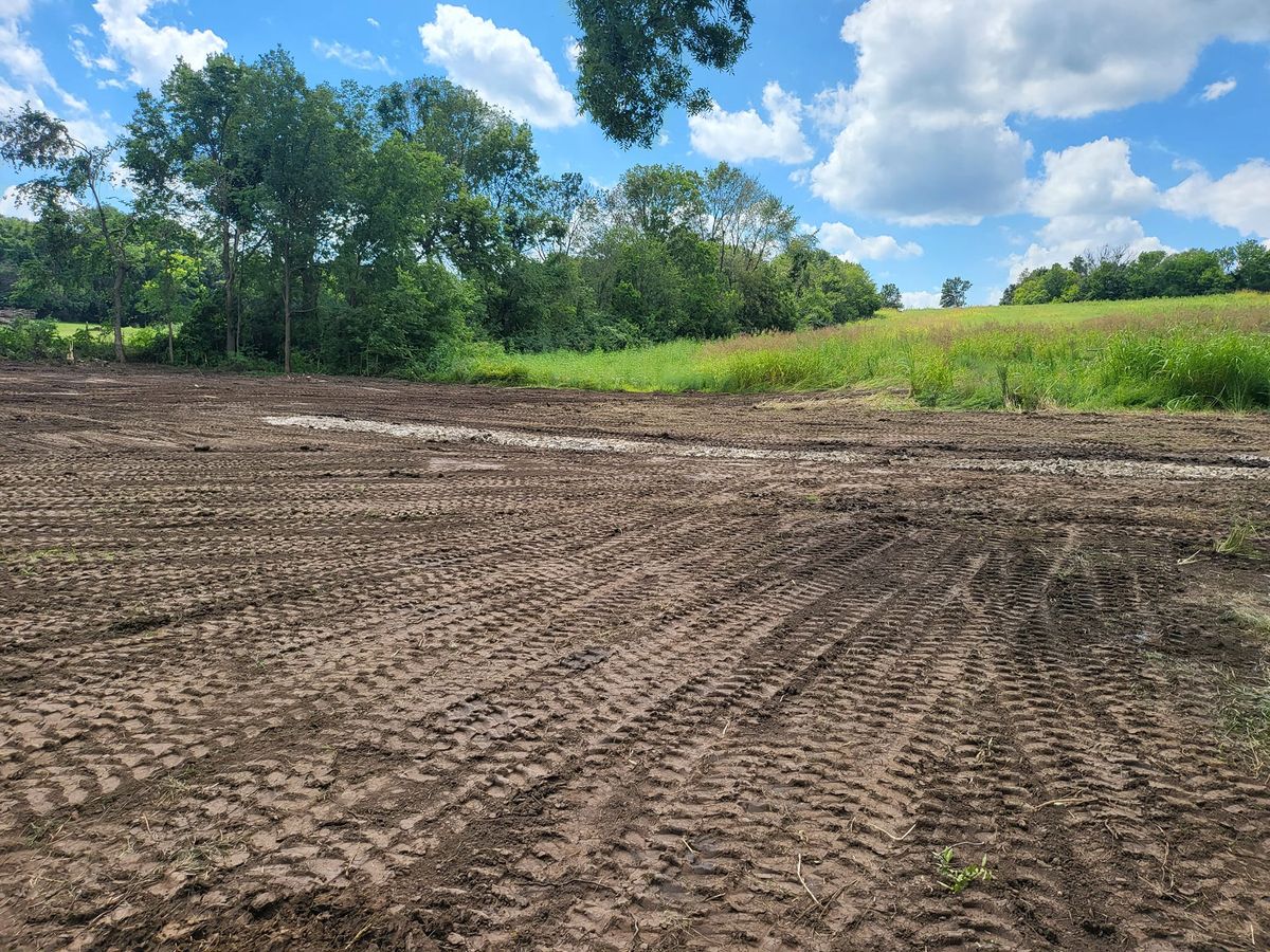 Site prep for Kelly’s Excavating and Dirt Work in Kansas City,, MO