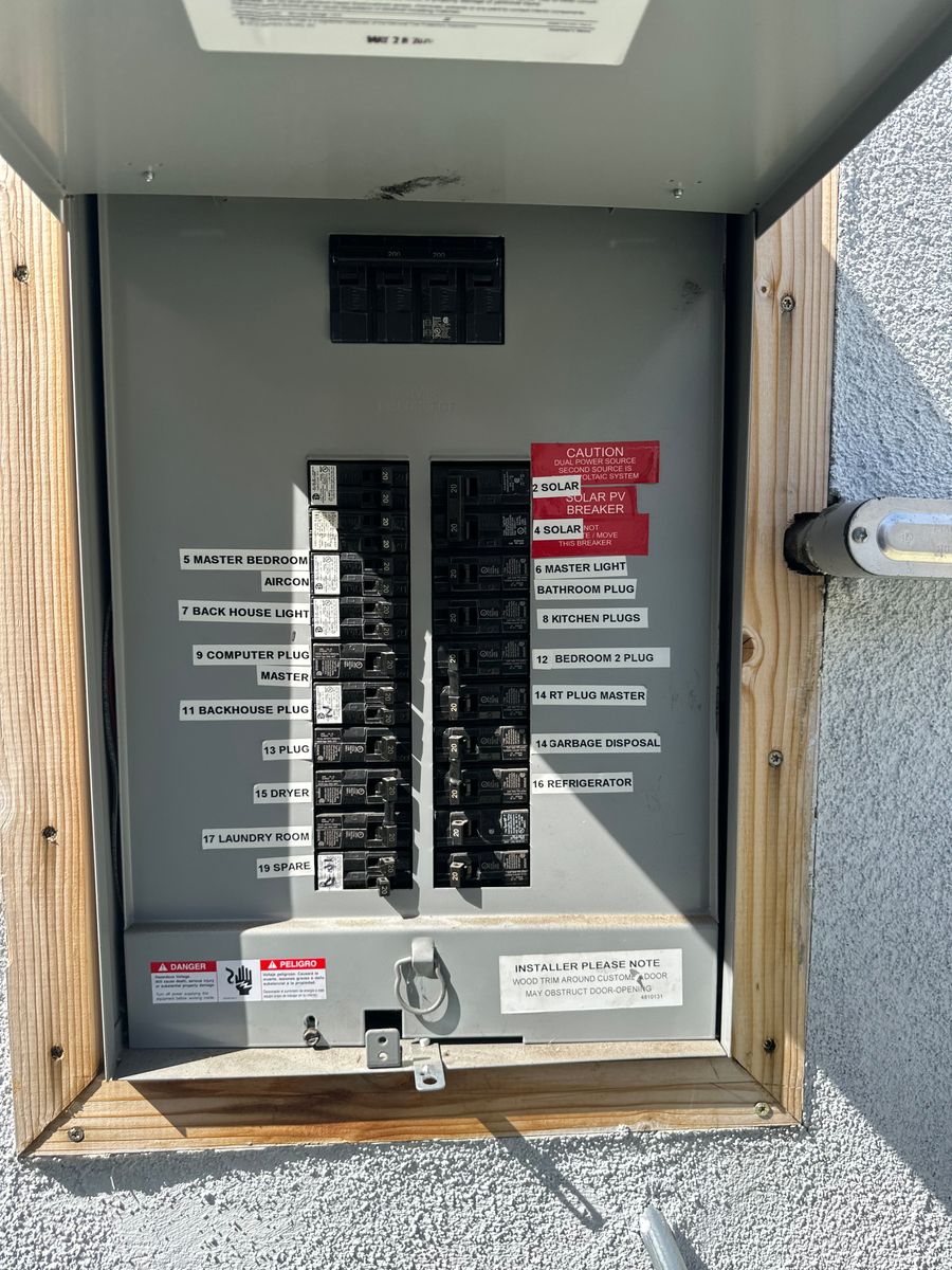 Electric Panel Upgrade for Blueprint Electric in Los Angeles County, CA