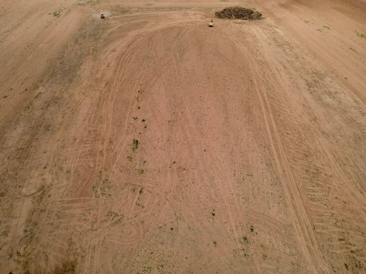 Land Clearing for Lambert Equipment Services in Hessmer, LA