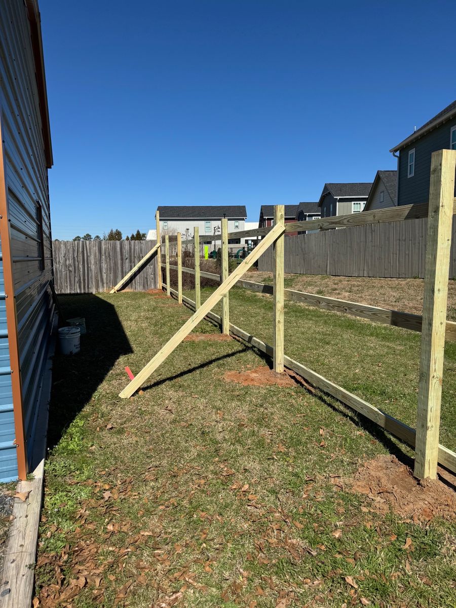 Fencing for Camalett Services in Perry, GA