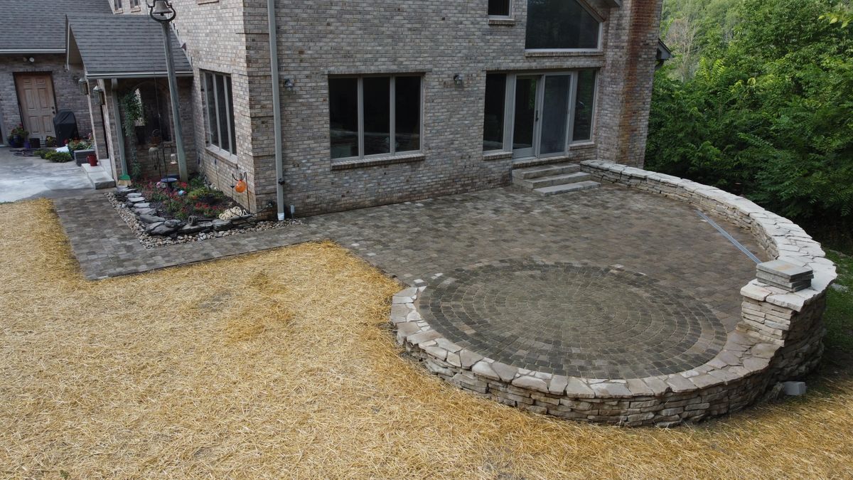 Patio Design & Construction for New Image Outdoor Solutions in Dayton, Ohio