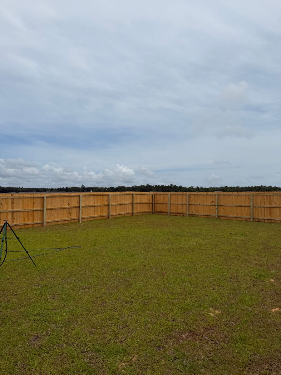 Fence Installation for Forrest Fencing in Pensacola, FL