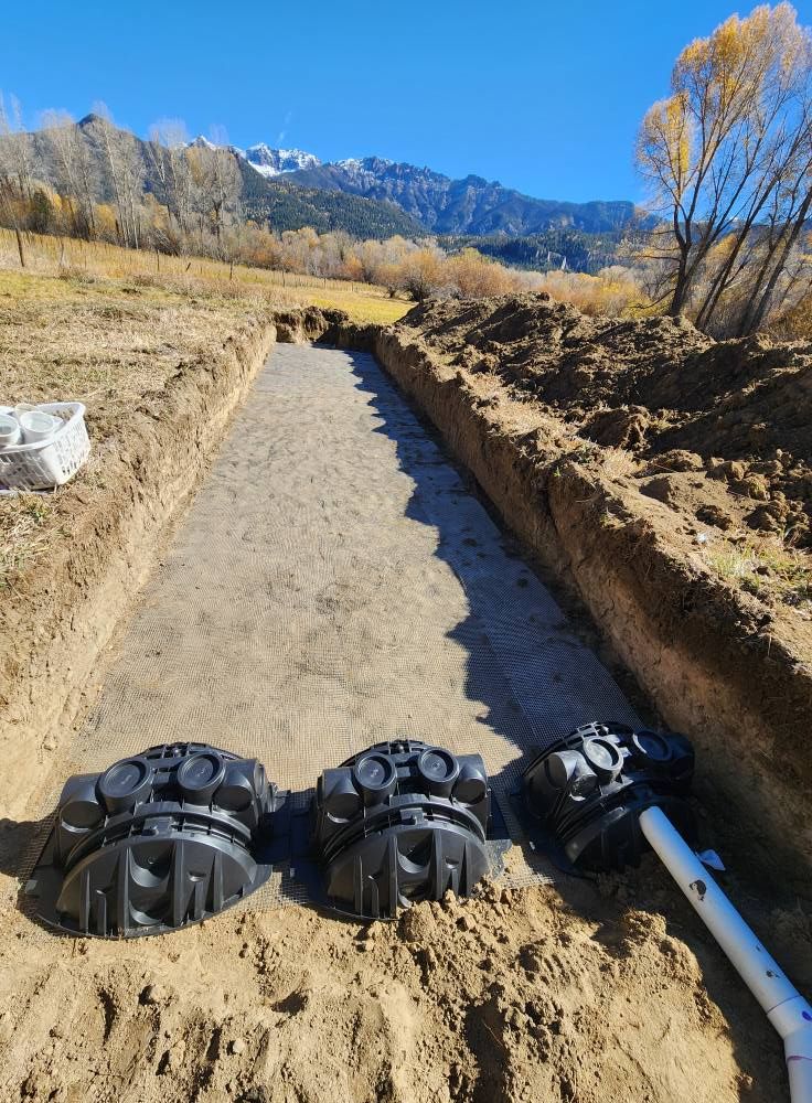 Site Preparation for Markham Septic & Excavation in Pagosa Springs, CO