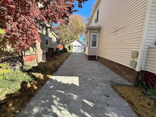 Walkway building for NK Landscaping LLC in Dutchess County, NY
