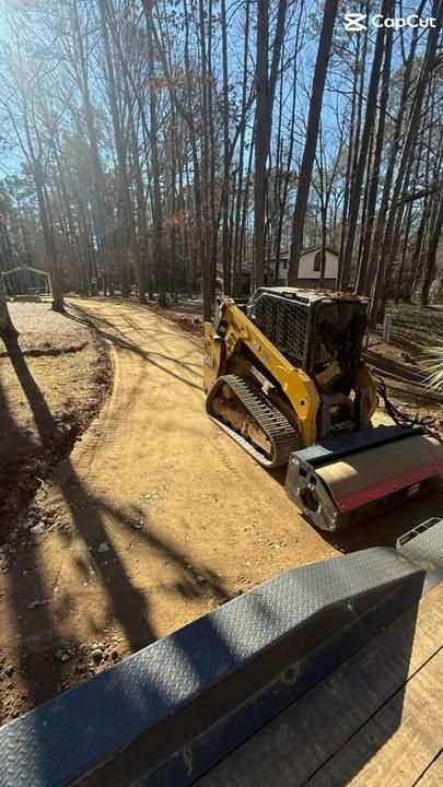 Grading for Dirt Pro Land Solutions in Fayetteville, GA