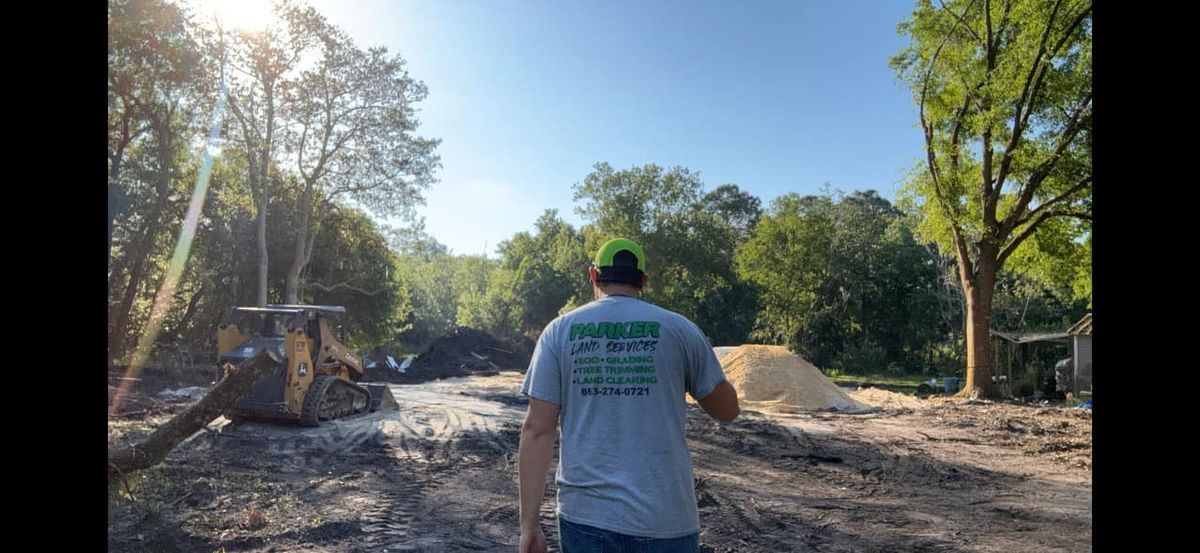 Site Preparation for Parker Land Services in Lakeland, FL