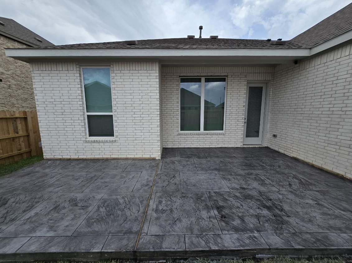 Stamped Concrete for Terracraft Concrete Design in Spring, TX