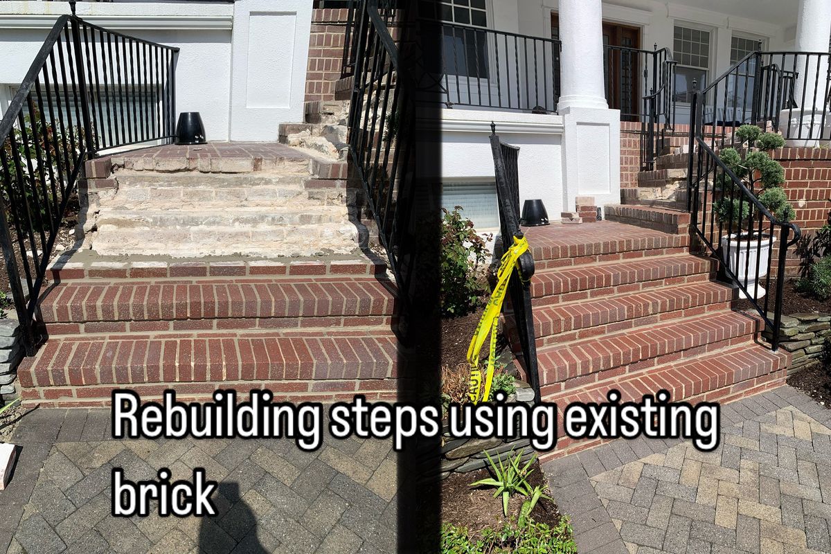 Stair Design & Installation for Manera Concrete in Ventnor City, NJ