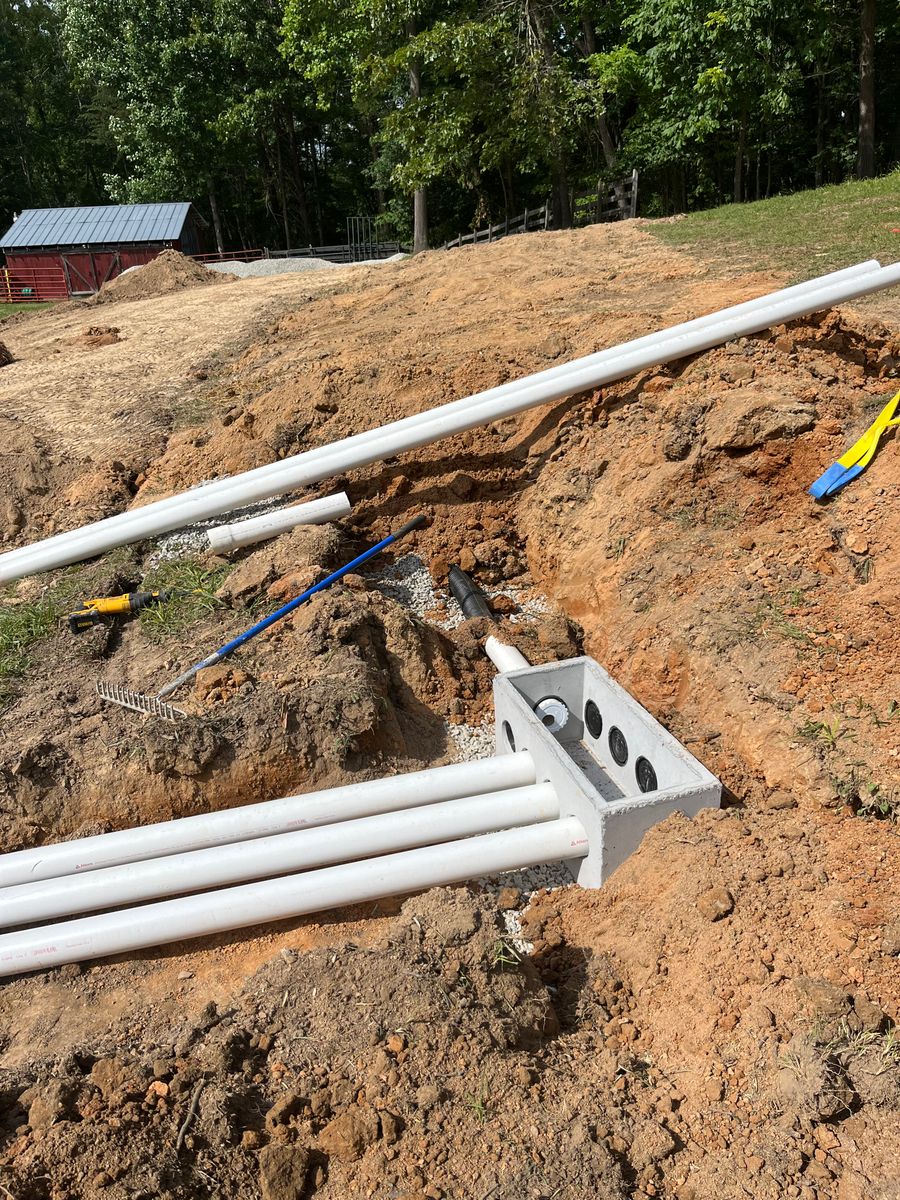 Septic Design and Installation for Deer Run Property Services in Rocky Gap, VA