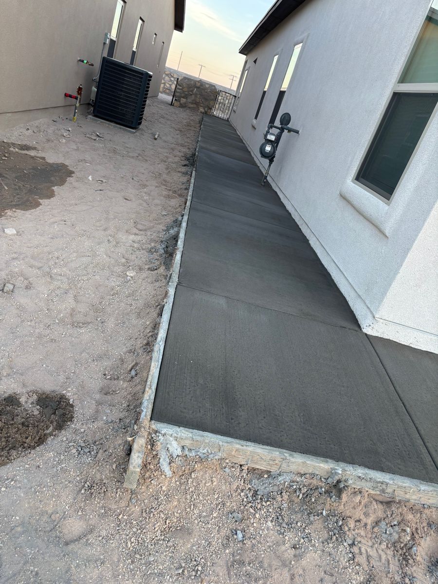 Concrete for JEC Enterprises Inc in El Paso, TX