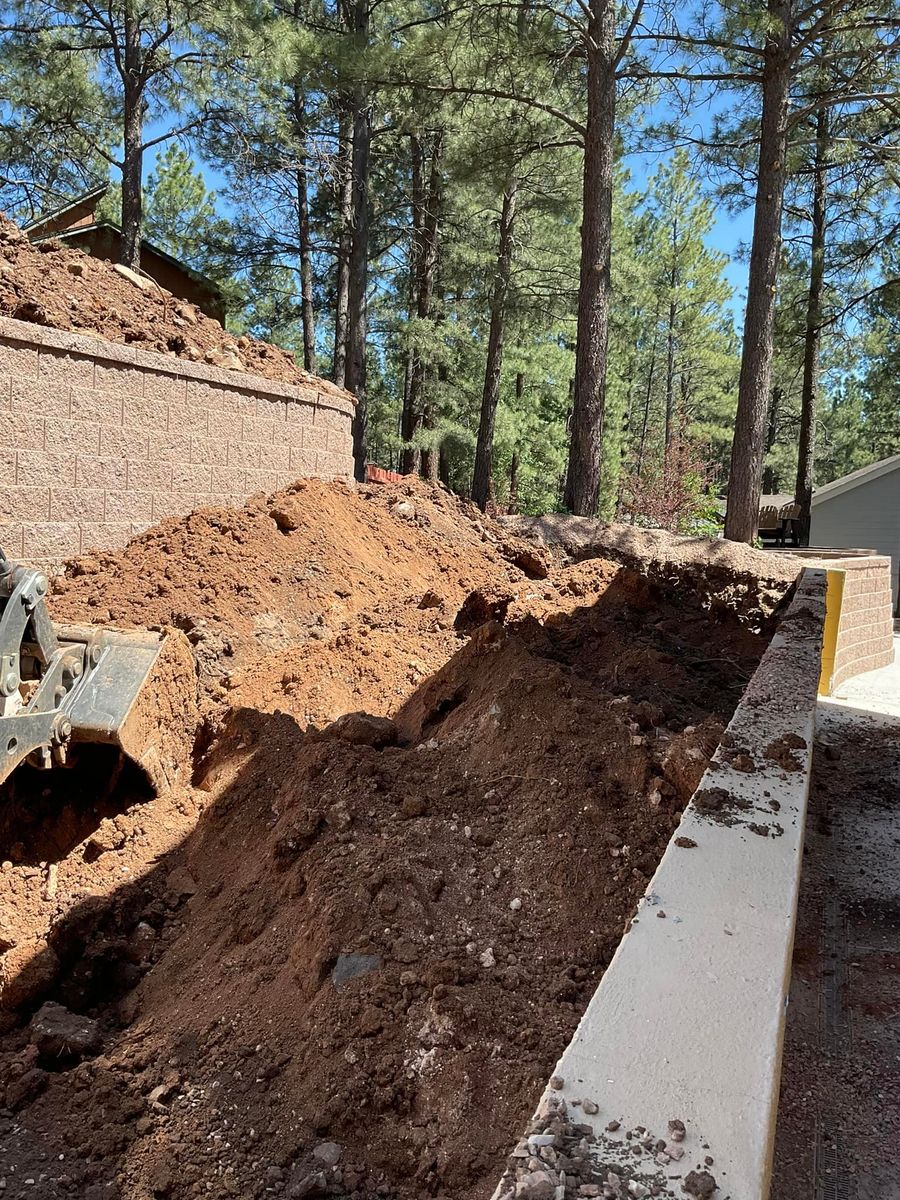 Retaining Wall Construction for PLS Stone & Masonry in Flagstaff, AZ