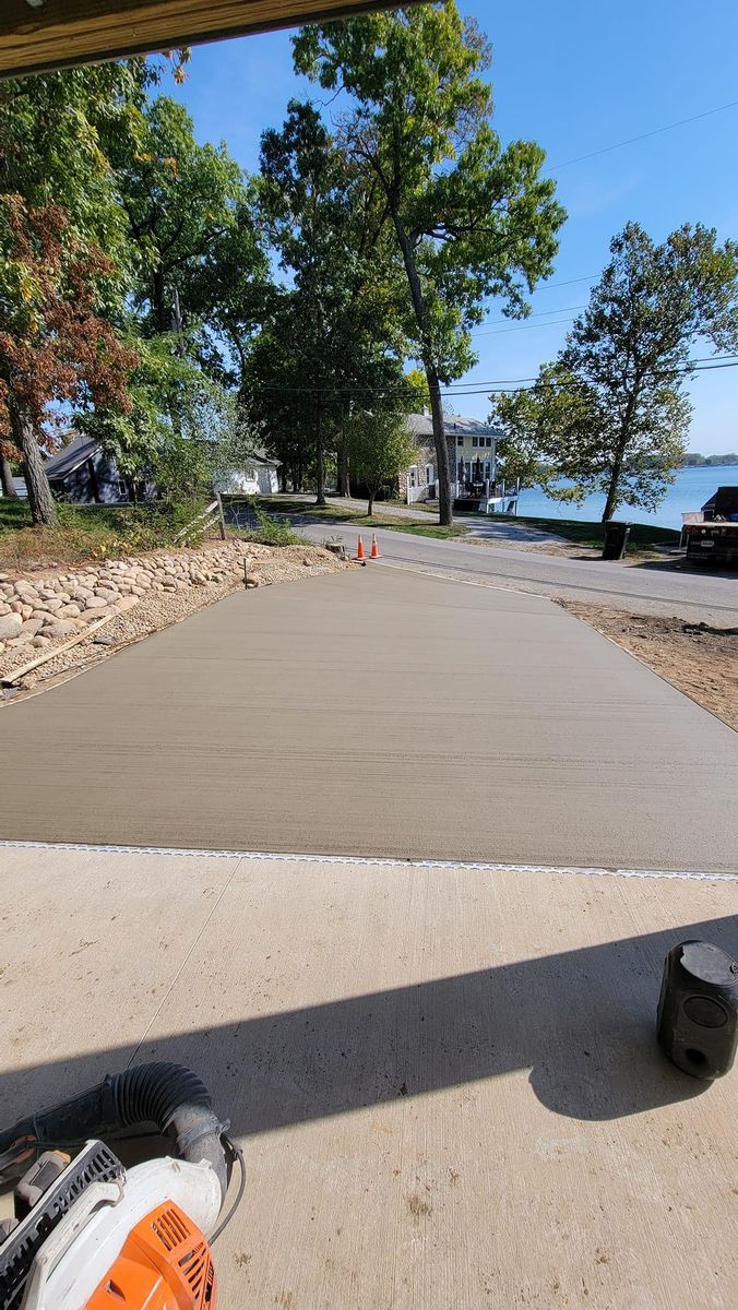 Concrete Driveways for JB WORX in Angola,, IN