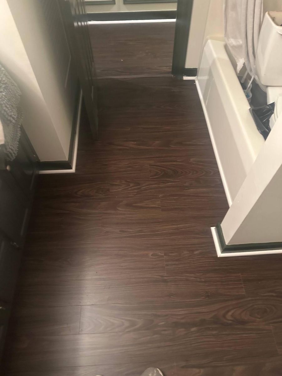 Refinishing hardwood flooring for Jason Tench Flooring LLC in Richmond, VA