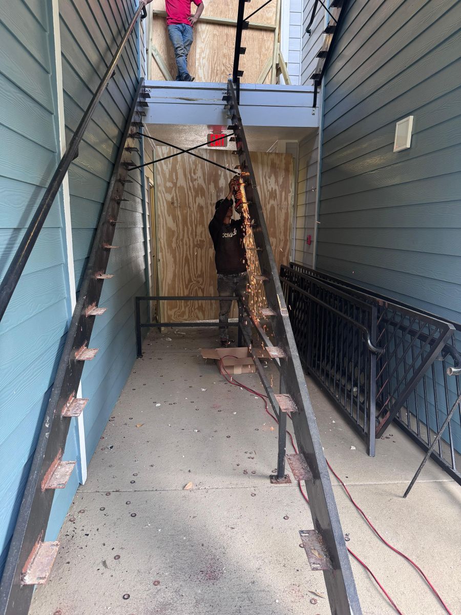 Handrails for Braham Welding Solutions in Nashville, TN