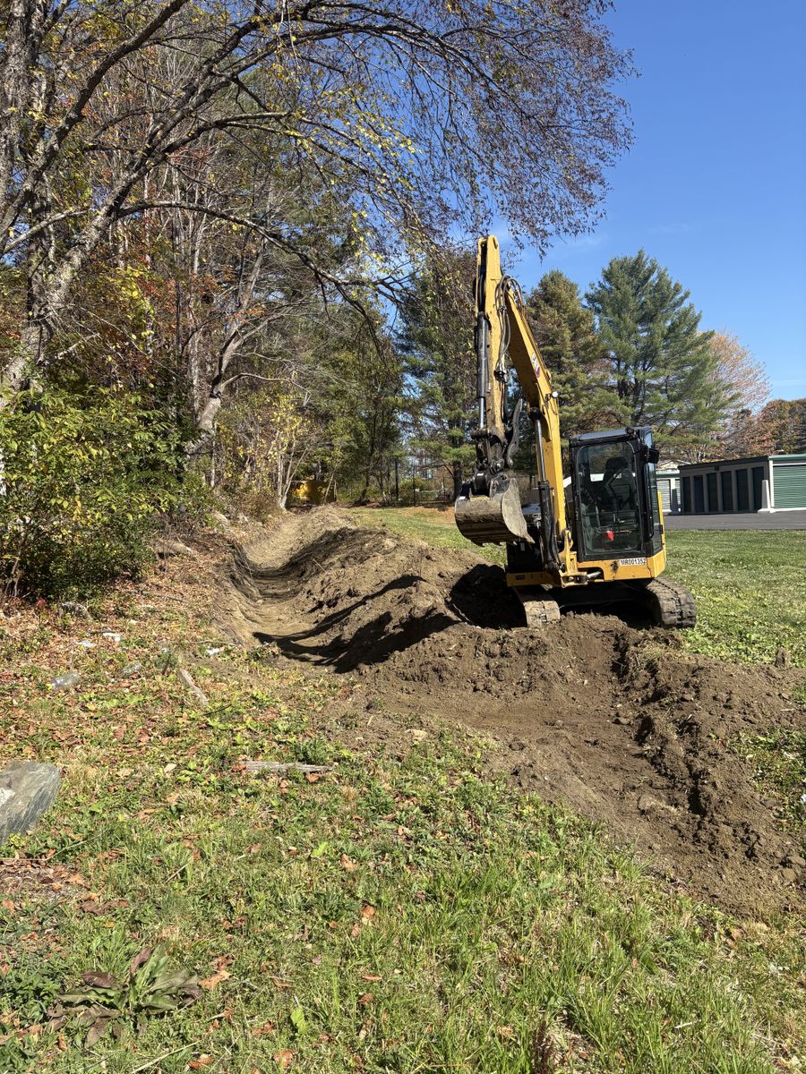 Light Excavation for Thomas Clifford Property Services LLC in Enfield, NH