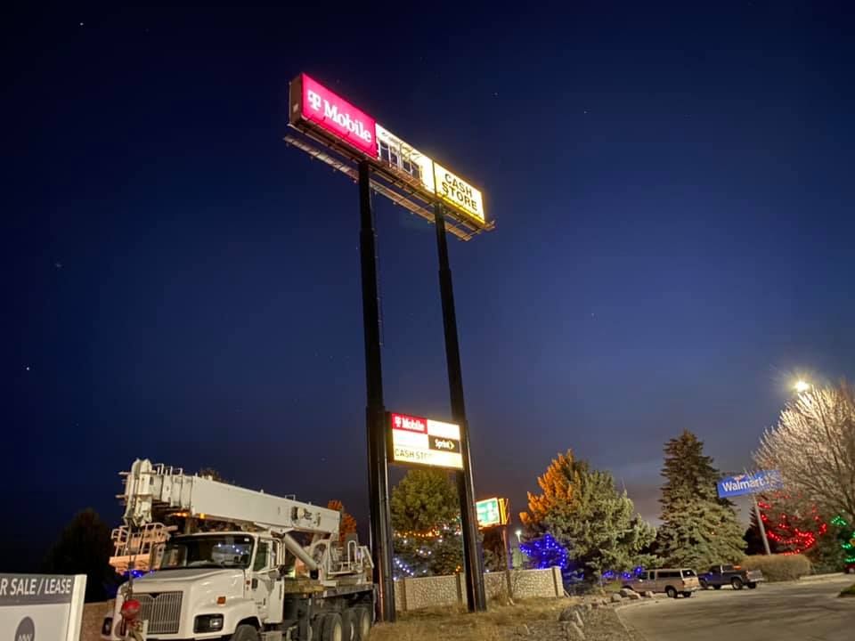Sign Install for Image Sign and Lighting in Lindon, UT
