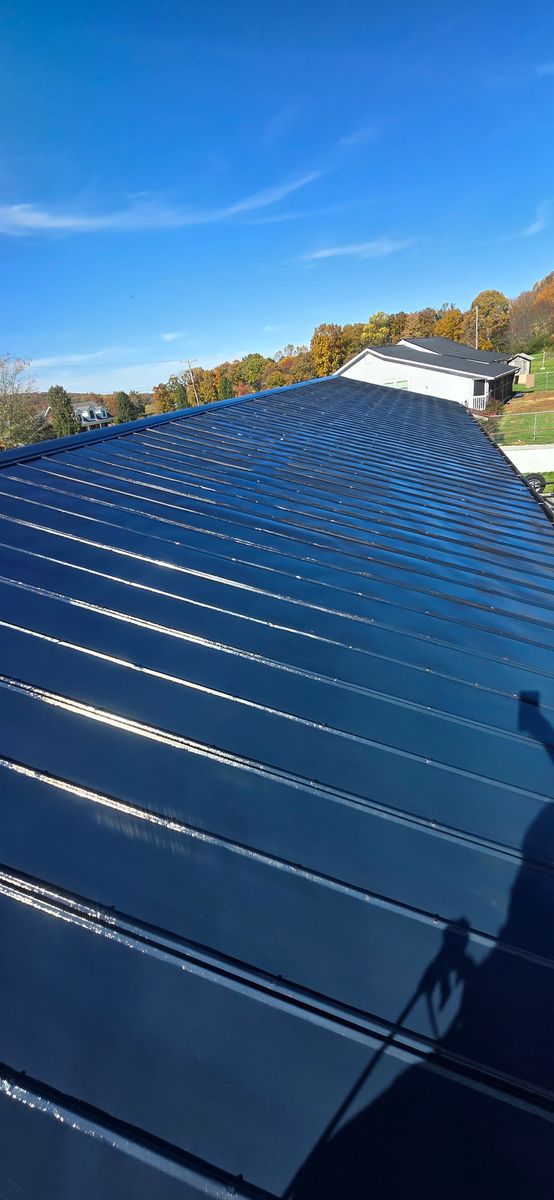 Metal Roof Restoration for Second Chance Painting  in McMinnville, TN