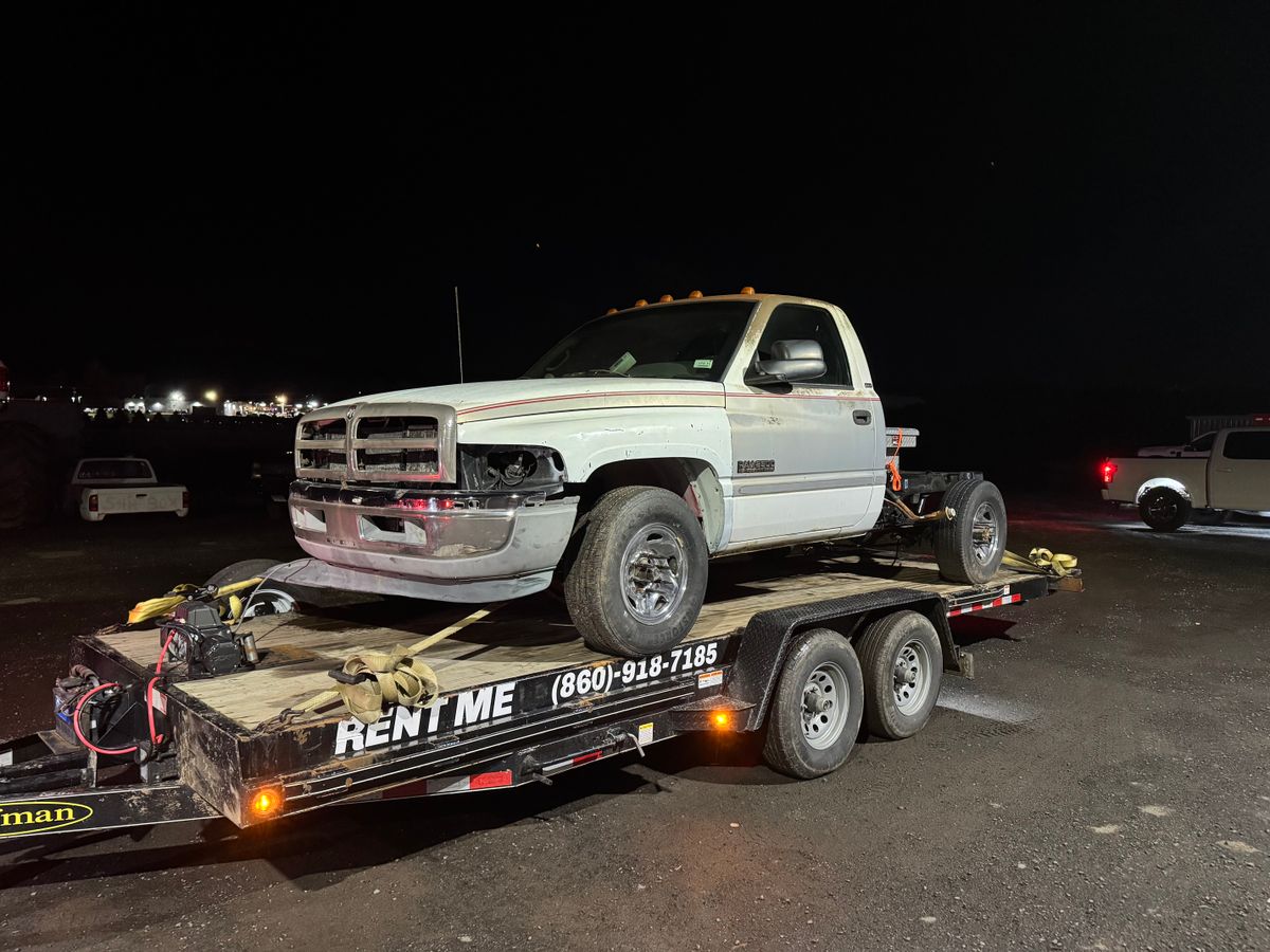 Tilt Deck Car Hauler for Chapman Rentals in Ellington, CT