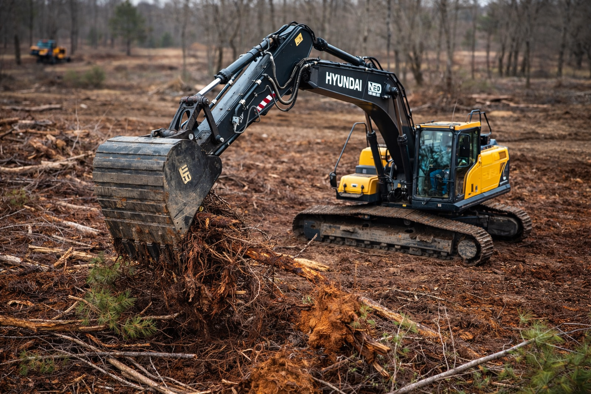 Site Development for Bryant's Land Services in Forsyth, GA