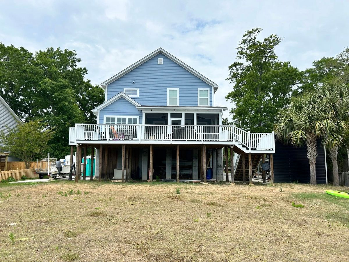 Exterior Painting for Flanagan Construction in Andrews, SC