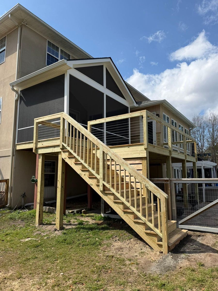 Carpentry for DC Exteriors in Savannah, GA