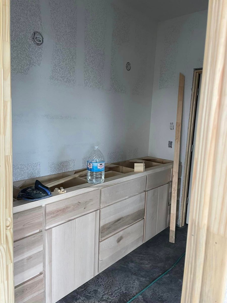 Kitchen Renovation for Top Hand Construction in Azle,  TX