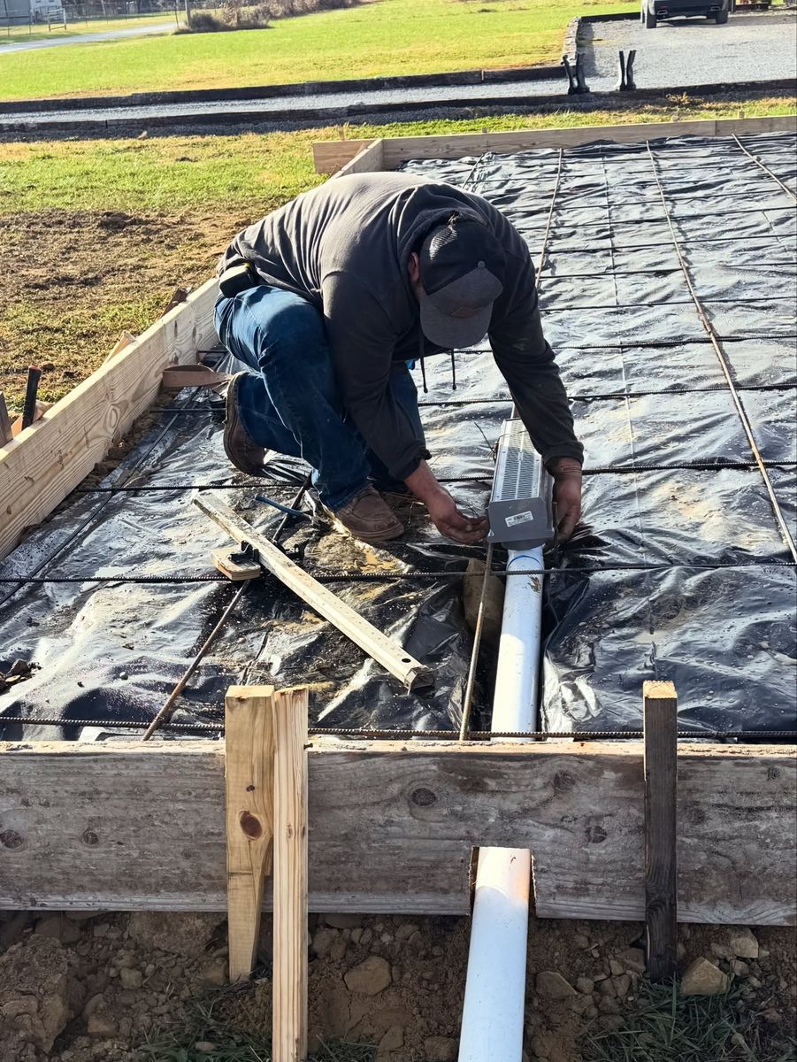 Foundation Laying for Pure Outdoors LLC in Tulsa, OK