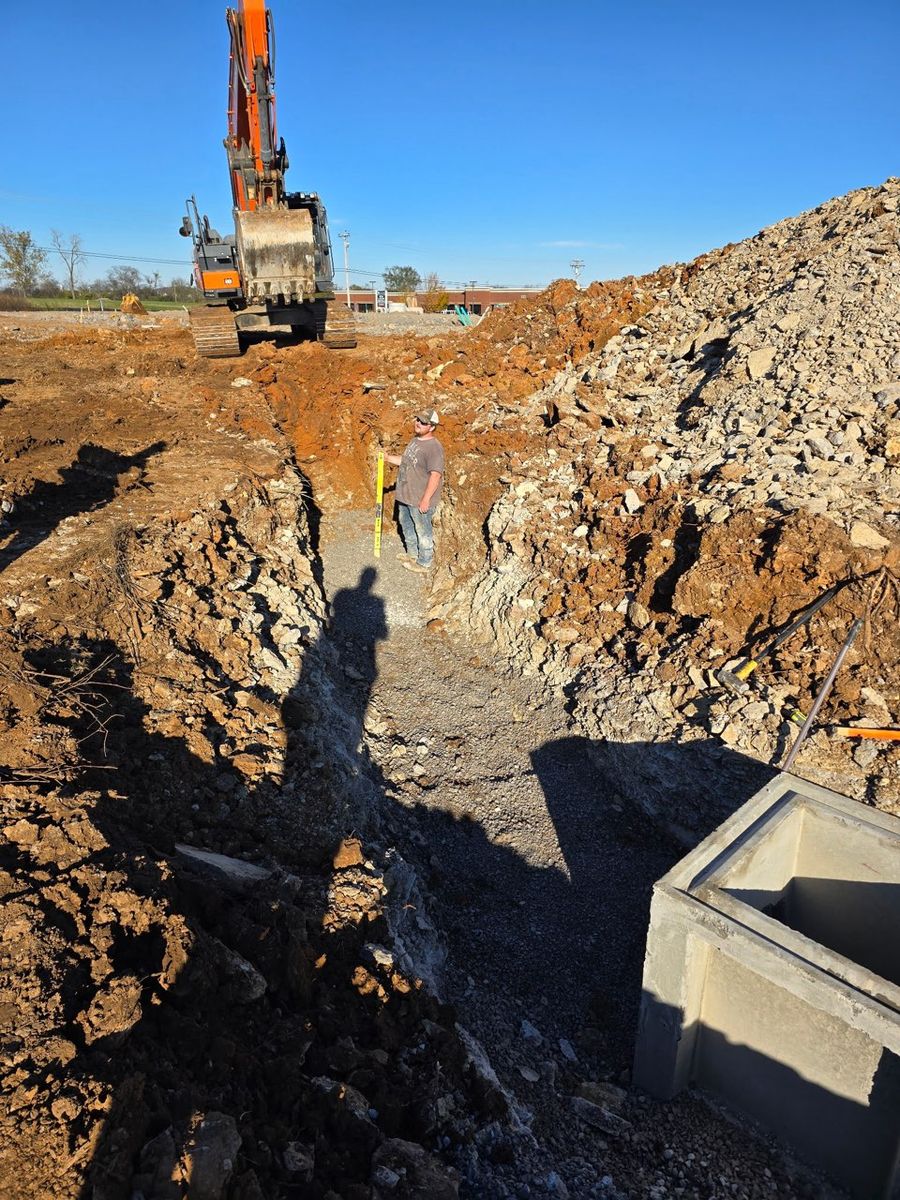Land Grading for Bodock Trucking & Grading in Lebanon, TN
