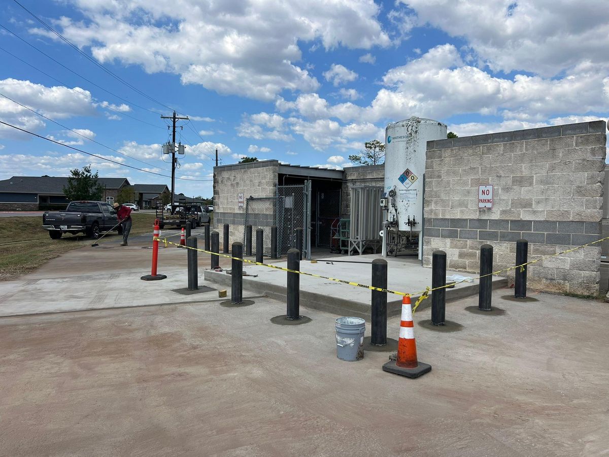 Concrete Slab Construction for BMX Concrete in Bastrop, TX